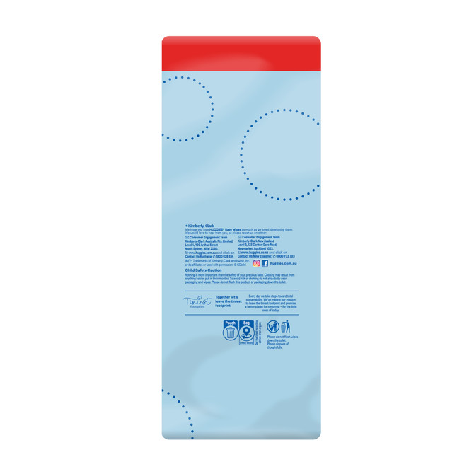 Huggies Gentle Cleanse Baby Wipes Coconut Oil 240 Pack