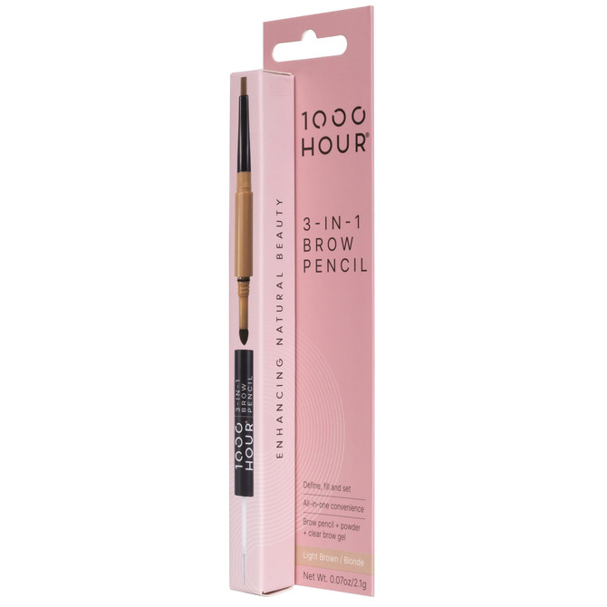 1000HOUR 3 IN 1 BROW PENCIL - LIGHT BROWN/BLONDE