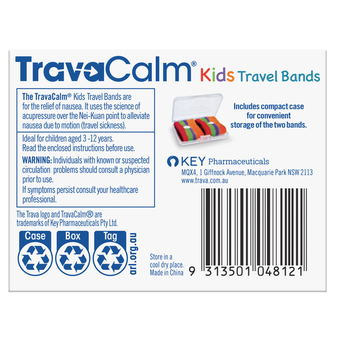 TravaCalm Kids Travel Bands