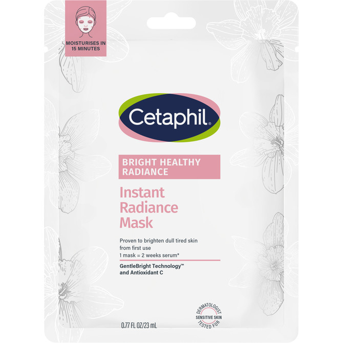 Cetaphil Bright Healthy Radiance Instant Radiance Sheet Mask 23mL
