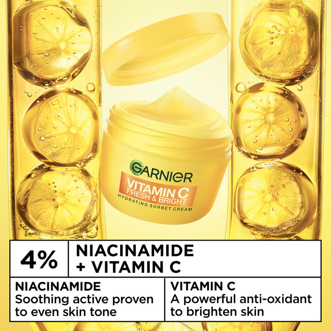 Garnier Vitamin C Sorbet Moisturiser Cream for Face