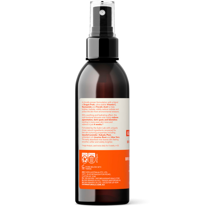 GLOW ACTIVE-C VITAMIN C BRIGHTENING MIST 125ML