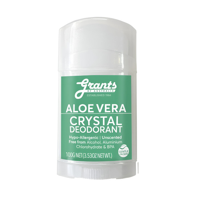 Grants Aloe Vera Crystal Deodorant 100g