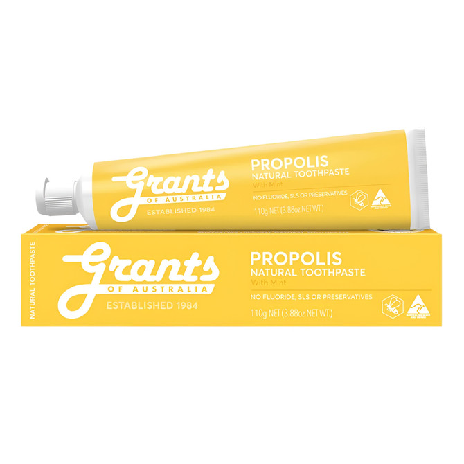  Grants Propolis Natural Fluoride Free Toothpaste 110g