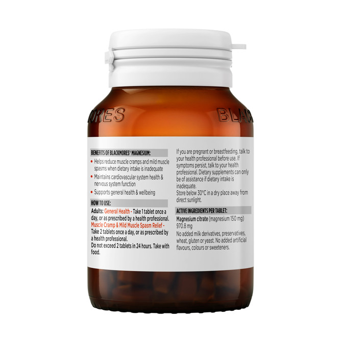 Blackmores Magnesium 50 Tablets