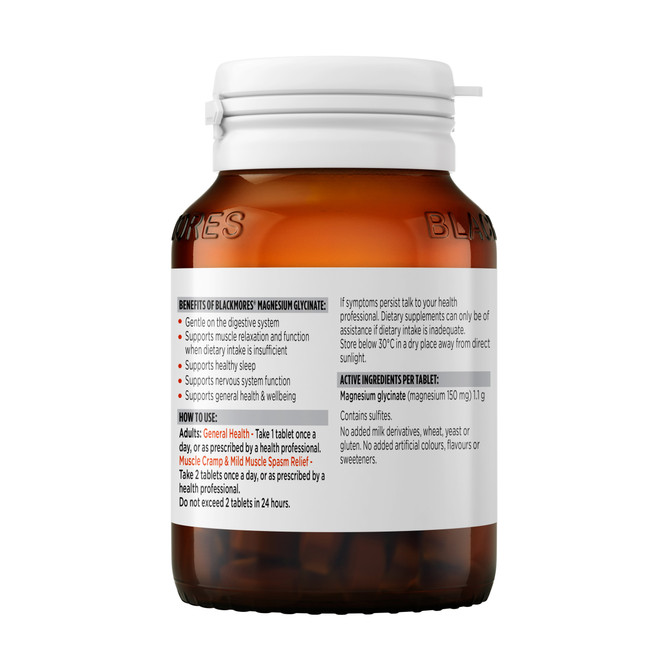 Blackmores Magnesium Glycinate 50 Tablets