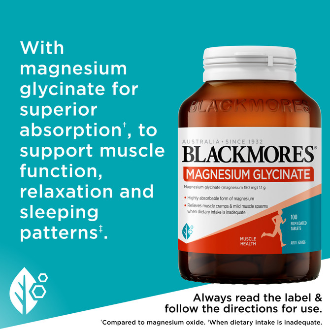 Blackmores Magnesium Glycinate 100 Tablets