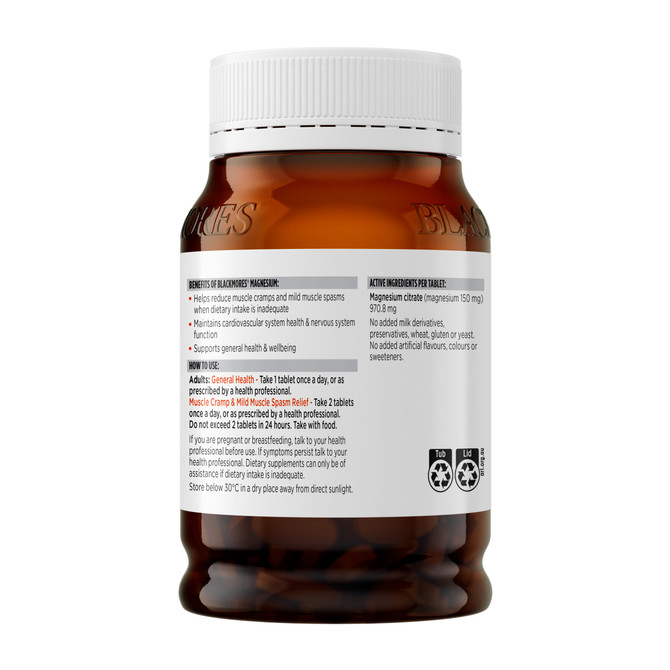 Blackmores Magnesium 200 Tablets