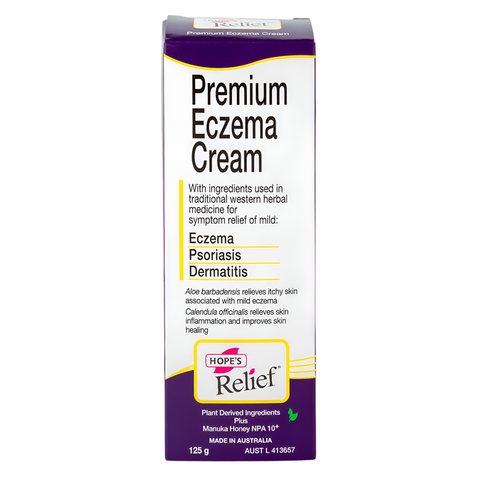 Hope's Relief Premium Eczema Cream 125g