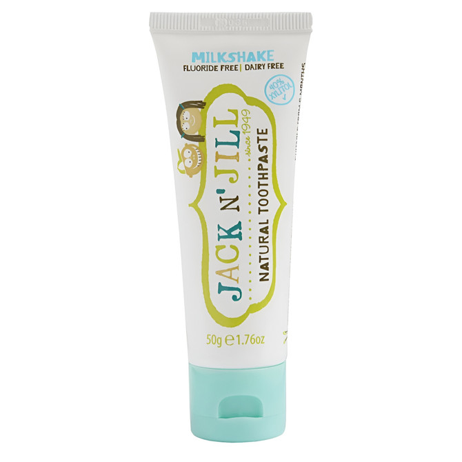 Jack N Jill Milkshake Natural Toothpaste 50g
