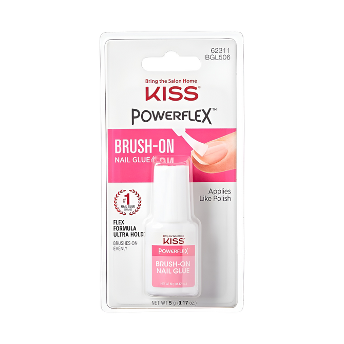 Kiss 100 Powerflex Brush-On Nail Glue