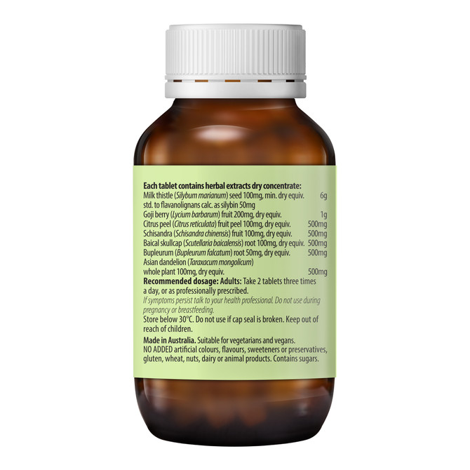 Fusion Health Liver Tonic 60 Tablets
