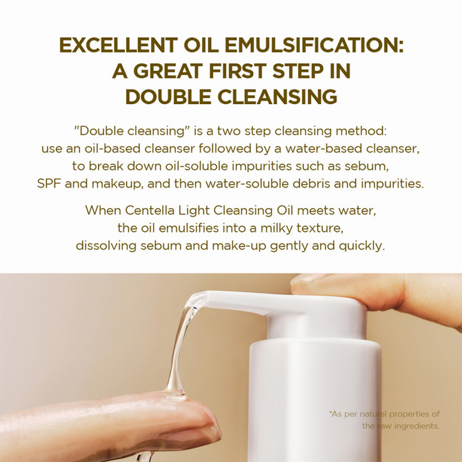 SKIN1004 Madagascar Centella Light Cleansing Oil 200ml (Double Cleanse)