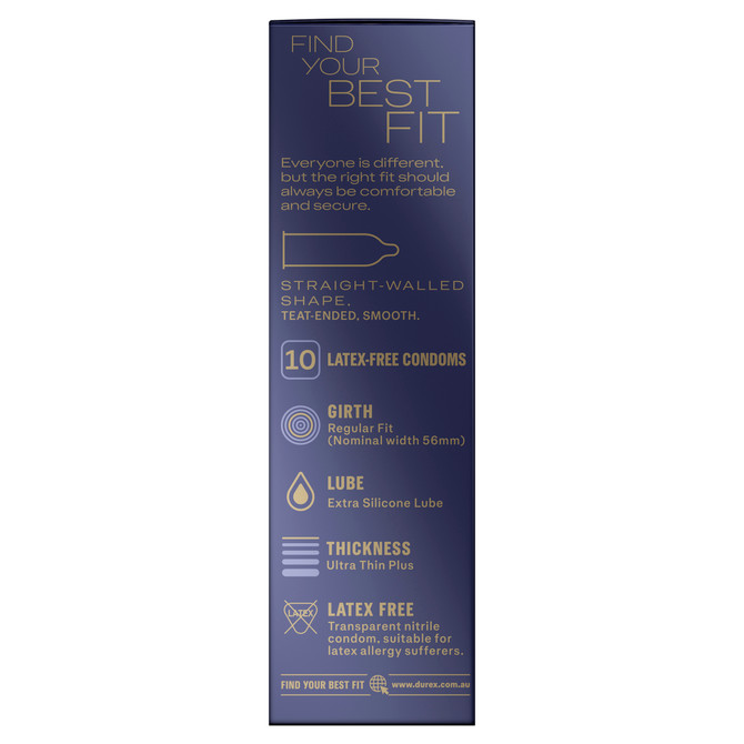 Durex Intense Next Gen Latex-Free Condoms 10 pack 