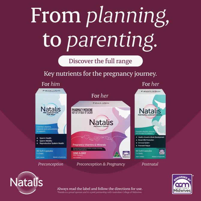 Natalis Postnatal & Breastfeeding 60s