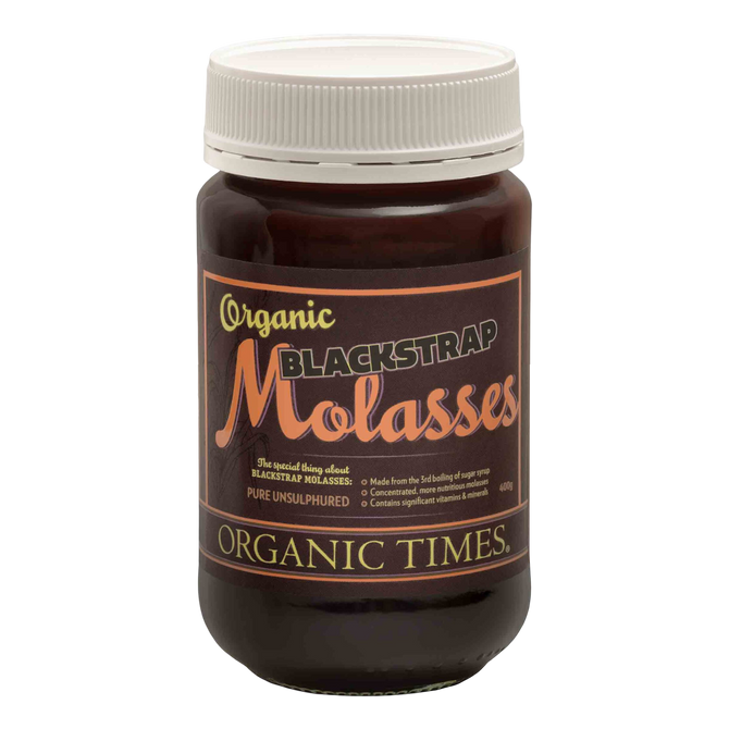 Organic Times Blackstrap Molasses 490g