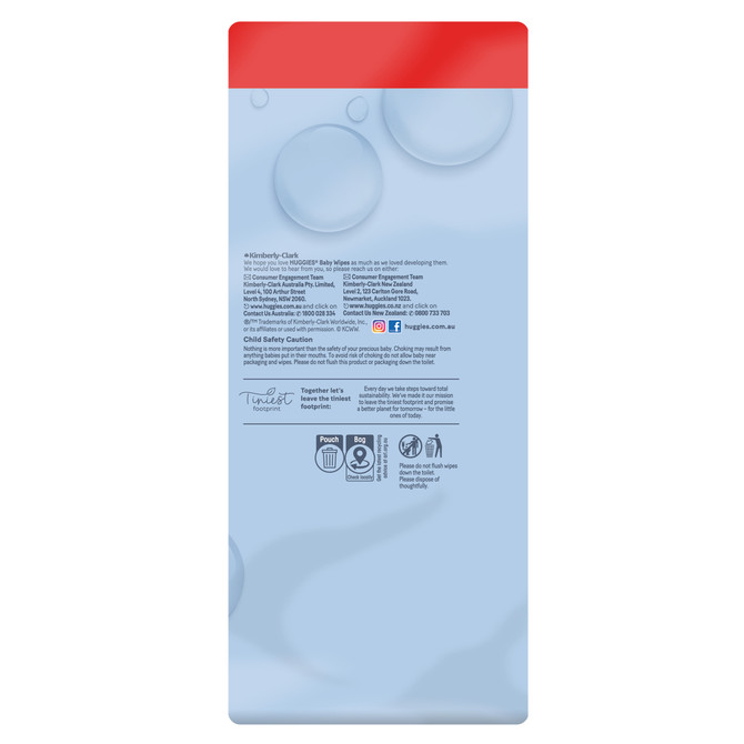 Huggies PURE 99% Purified Water Baby Wipes 216 Count