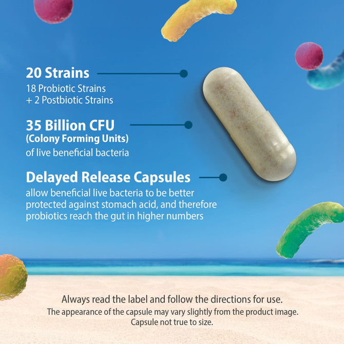 Caruso's SUPER BROAD SPECTRUM PROBIOTIC 60 Capsules