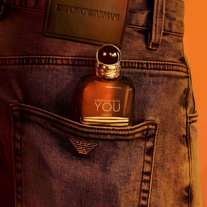 Stronger With You Amber 100ml EDP By Giorgio Armani (Men's)