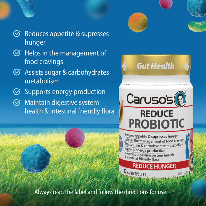 Caruso's REDUCE PROBIOTIC 42 Capsules