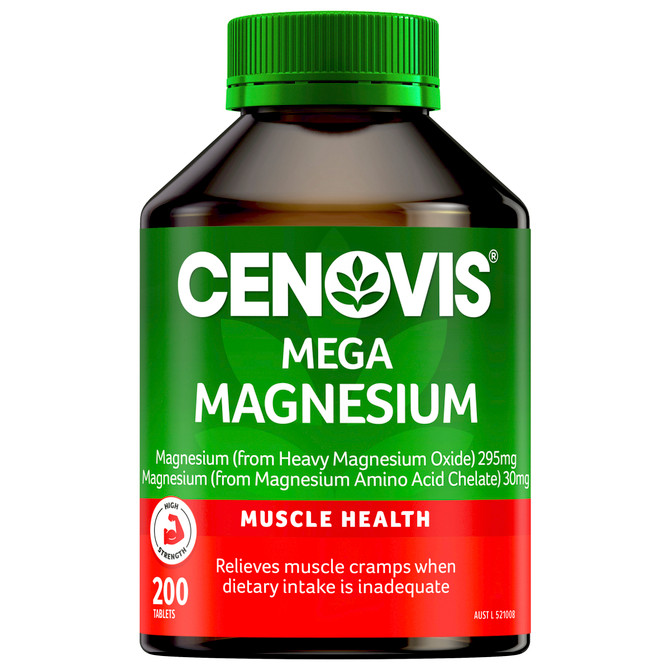 Cenovis Mega Magnesium 200 Tablets
