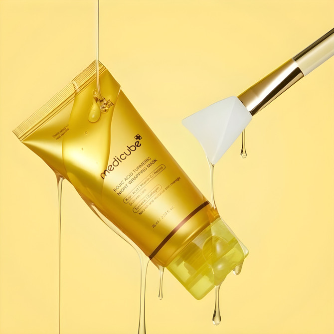 Medicube Kojic Acid Turmeric Overnight Wrapping Mask 75ml