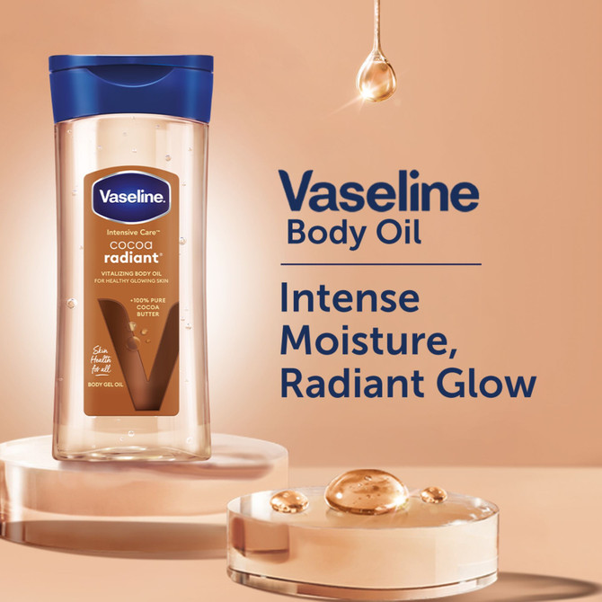 Vaseline Intensive Care Cocoa Radiant Body Oil 200ml