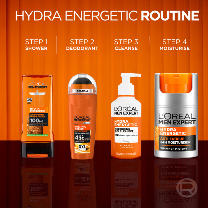 L'Oréal Paris Men Expert Hydra Energetic Taurine Shower Gel 400ml