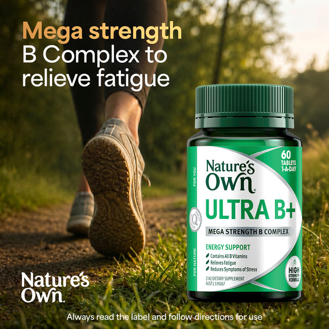 Nature's Own Ultra B+ 60 Tablets