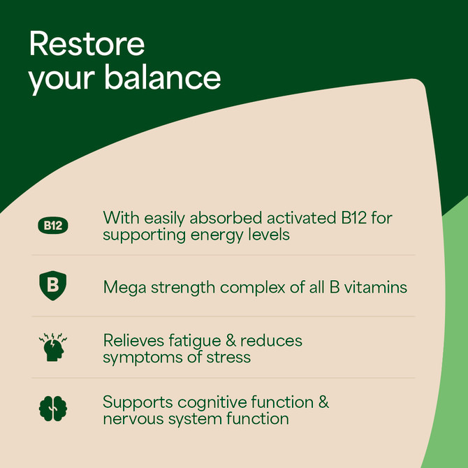 Nature's Own Ultra B+ 60 Tablets