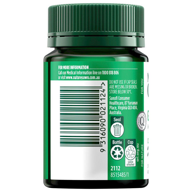 Nature's Own Ginkgo Biloba 60 Tablets