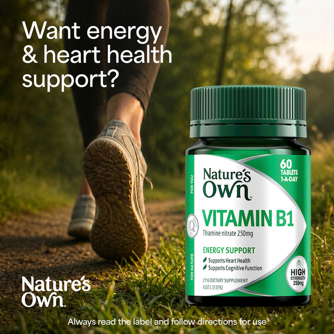 Nature's Own Vitamin B1 60 Tablets