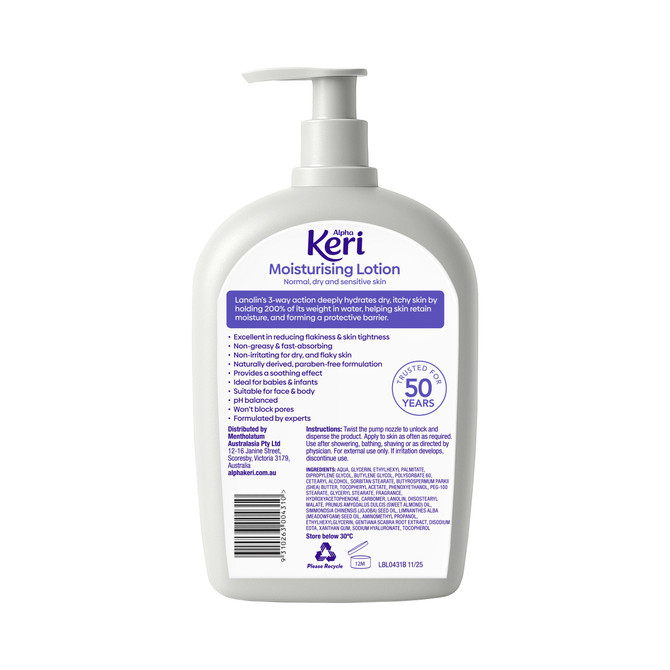 Alpha Keri Moisturising Lotion 1L