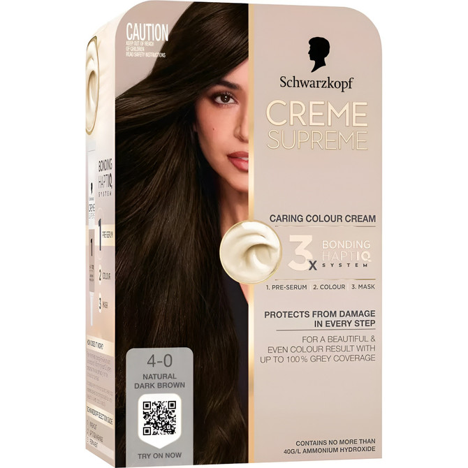 Schwarzkopf Creme Supreme 4.0 Natural Dark Brown