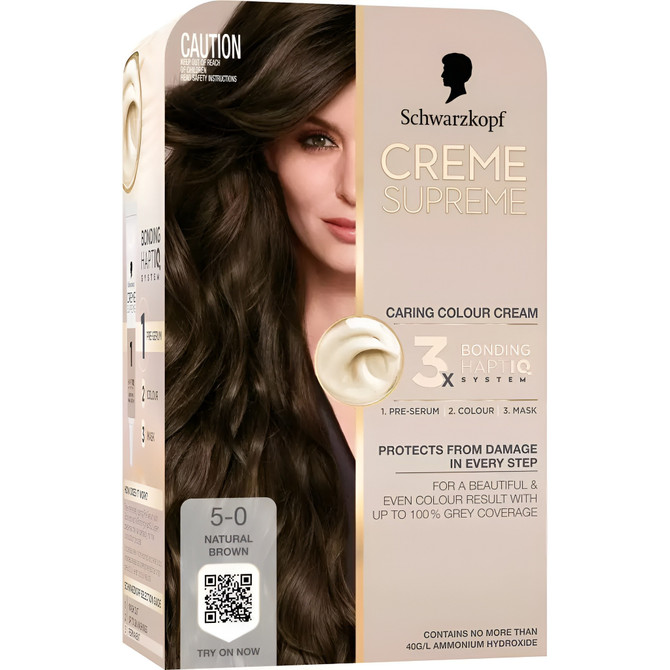 Schwarzkopf Creme Supreme 5.0 Natural Brown