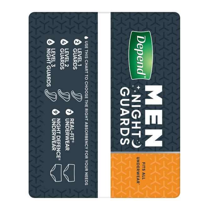 Depend Incontinence Guards Level 3 10 Count