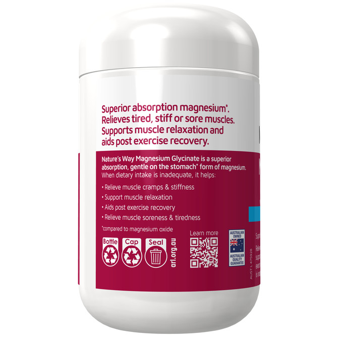 Nature's Way Magnesium Glycinate 130s