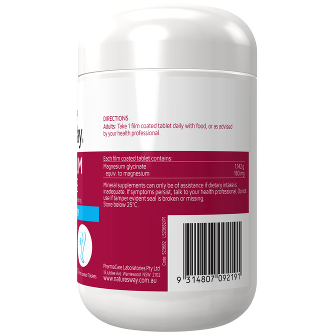Nature's Way Magnesium Glycinate 130s