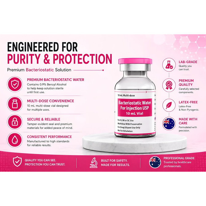 Bacteriostatic Water 10ml