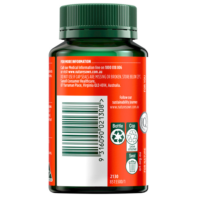 Nature's Own High Strength Echinacea 60 Capsules
