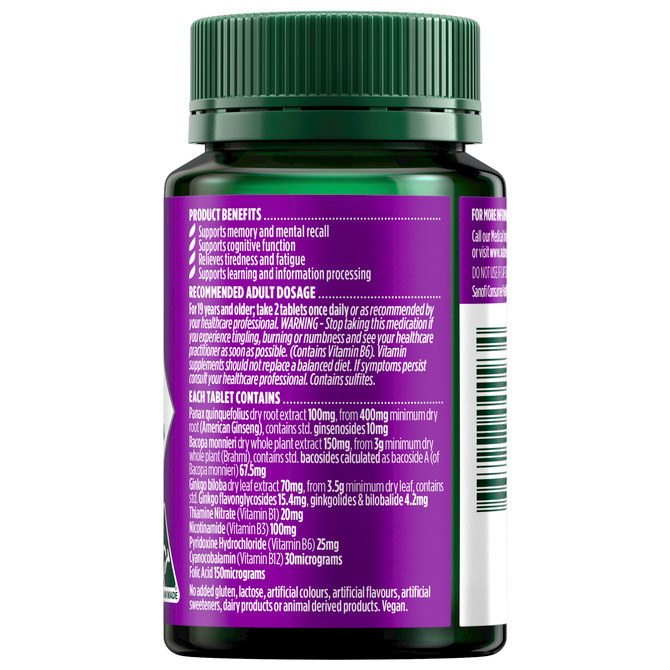 Nature's Own Brahmi+ 50 Tablets