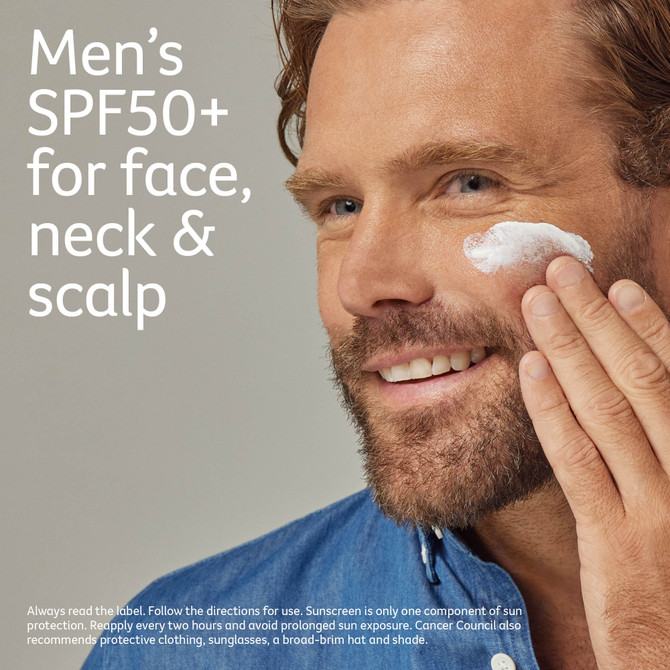 Cancer Council Hydrating Sunscreen For Men SPF50+ 100ml