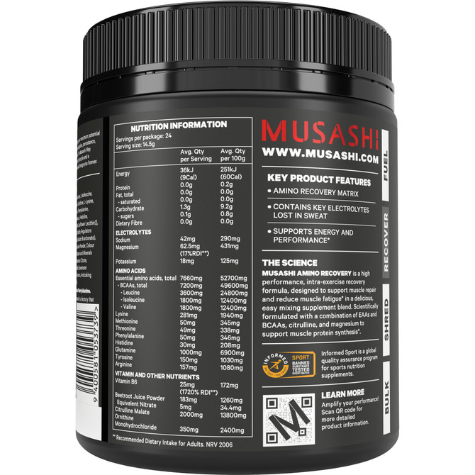   Amino Recovery Purple Grape 350g