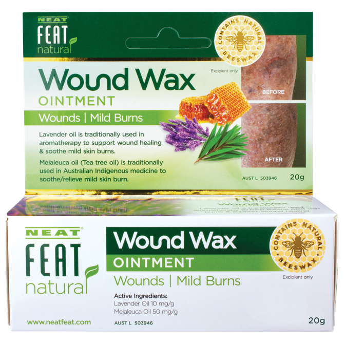 Neat Feat Natural Wound Wax Ointment 20g