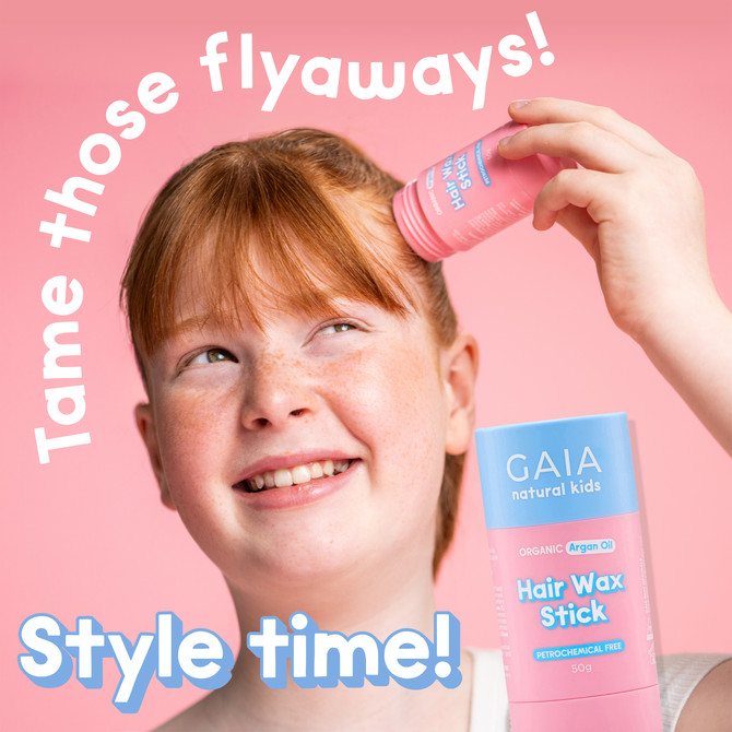 GAIA Natural Kids Hair Wax Stick 50g  