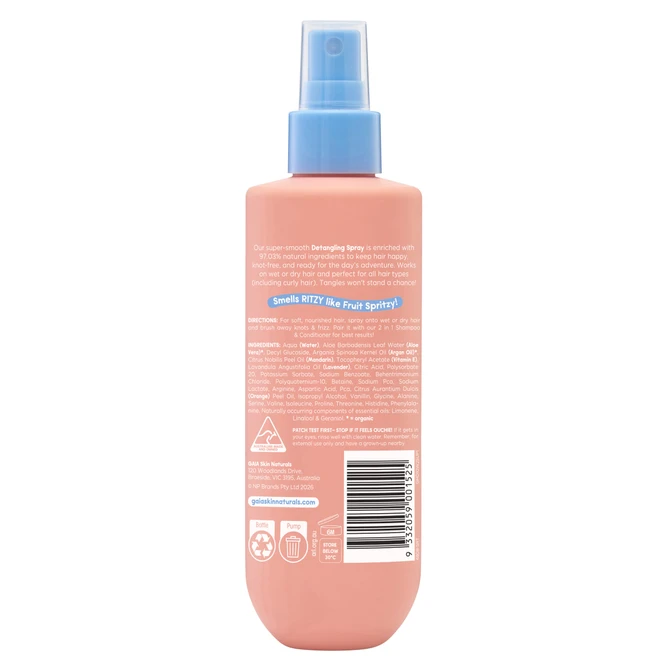 GAIA Natural Kids Detangling Spray 200mL 