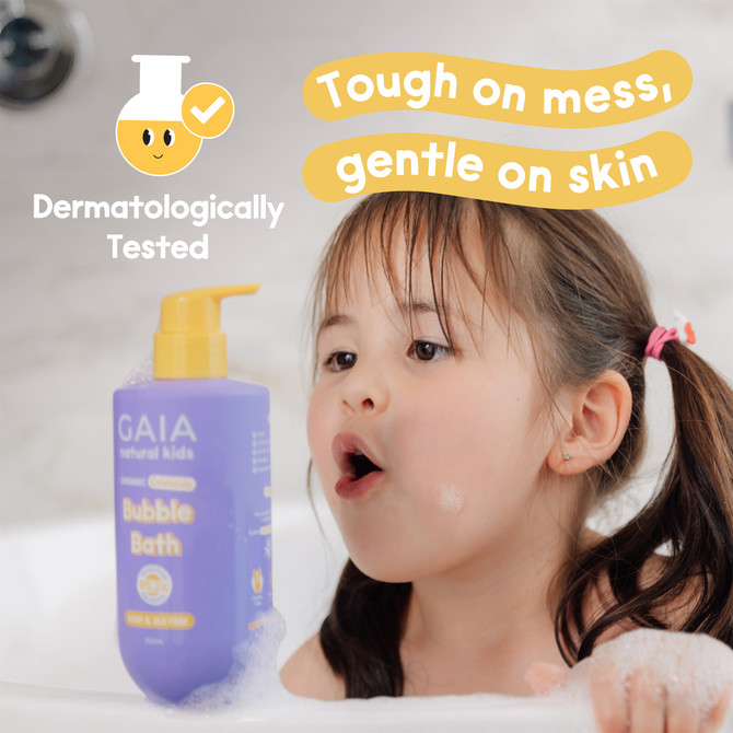 GAIA Natural Kids Bubble Bath 350mL 