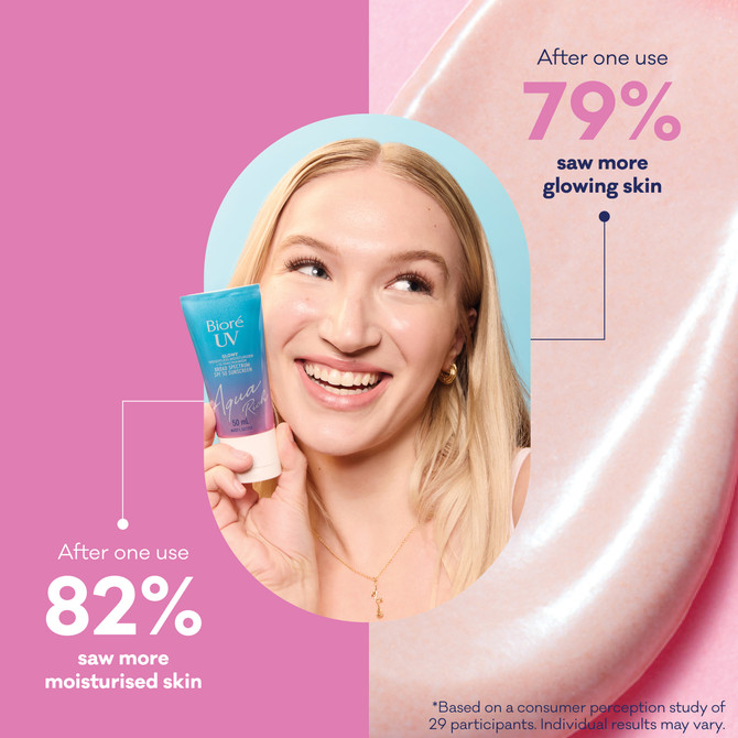 UV Aqua Rich Glow Effect Moisturiser SPF 50