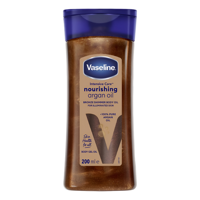 Vaseline Shimmer Nourishing Argan Body Oil 200ml