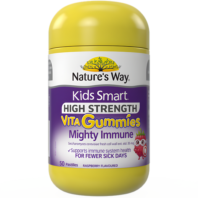 Nature's Way Kids Smart High Strength Vita Gummies Mighty Immune 50